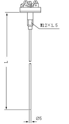 煙道、風(fēng)道熱電偶熱電偶感溫元件